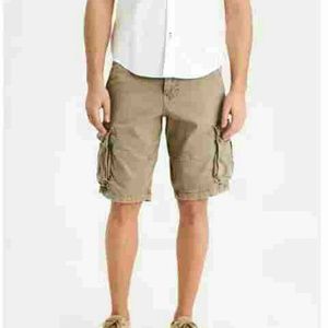 American Eagle Men's Cargo Shorts Tan